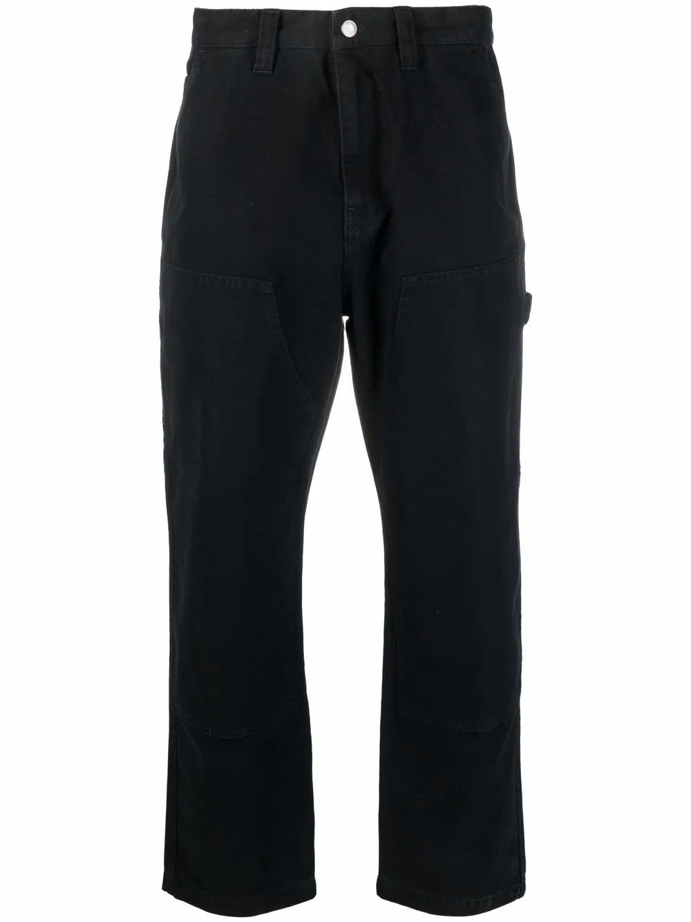 Logo-Patch Wide-Leg Jeans