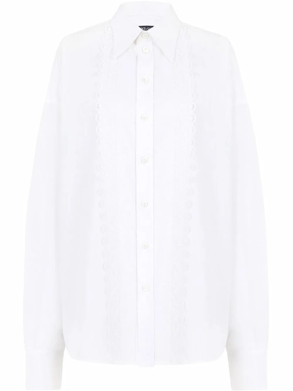 Broderie-Anglaise Cotton Shirt