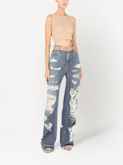Sleeveless Corset Top