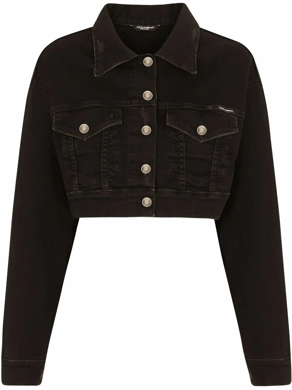 Cropped Denim Jacket