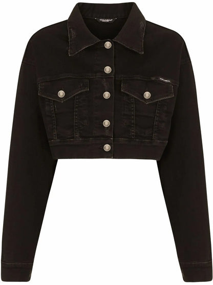 Cropped Denim Jacket
