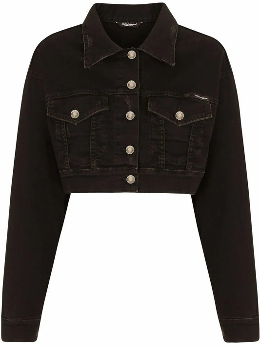 Cropped Denim Jacket