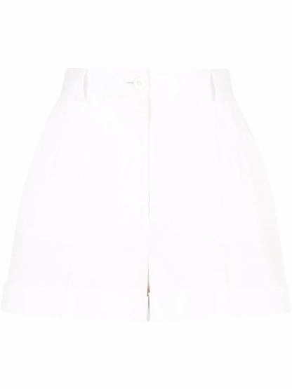 Tailored Gabardine Shorts