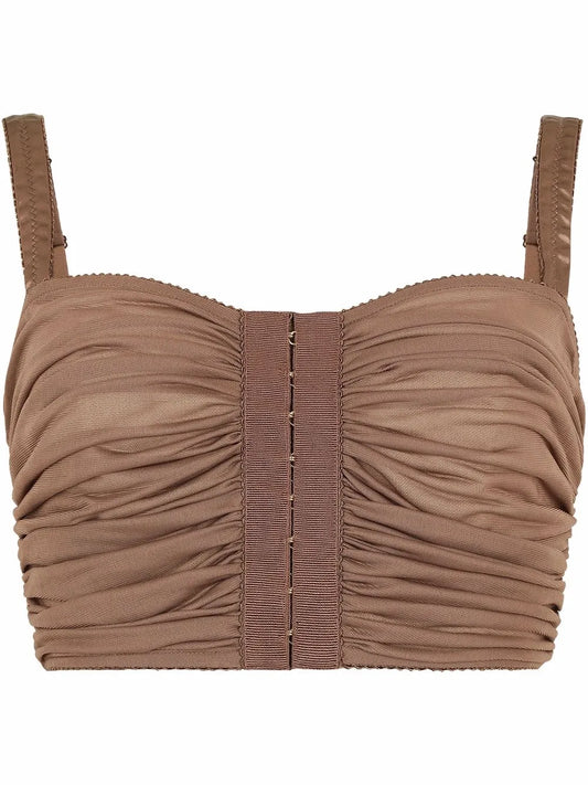 Draped Crop Top