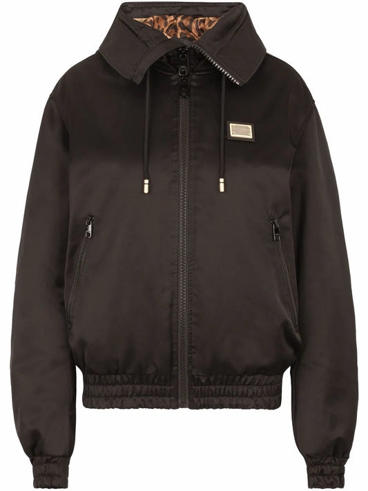 Hooded Gabardine Jacket