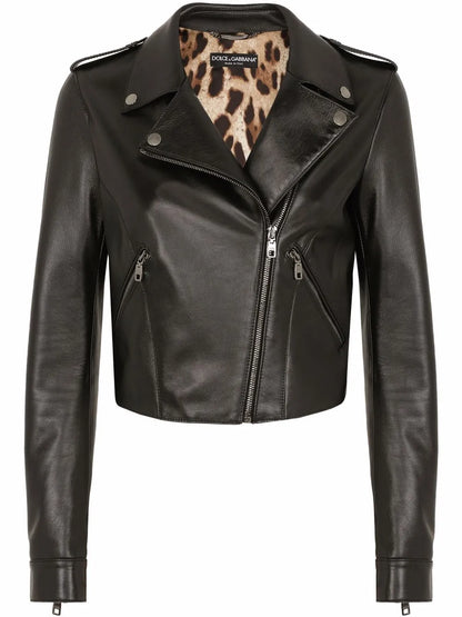 Leather Biker Jacket