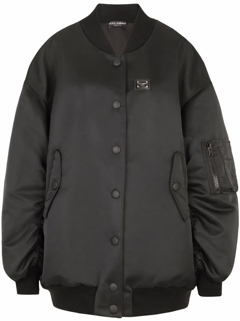 Logo-Tag Duchesse Bomber Jacket