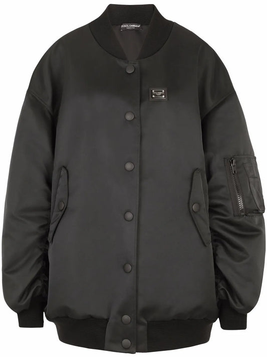 Logo-Tag Duchesse Bomber Jacket