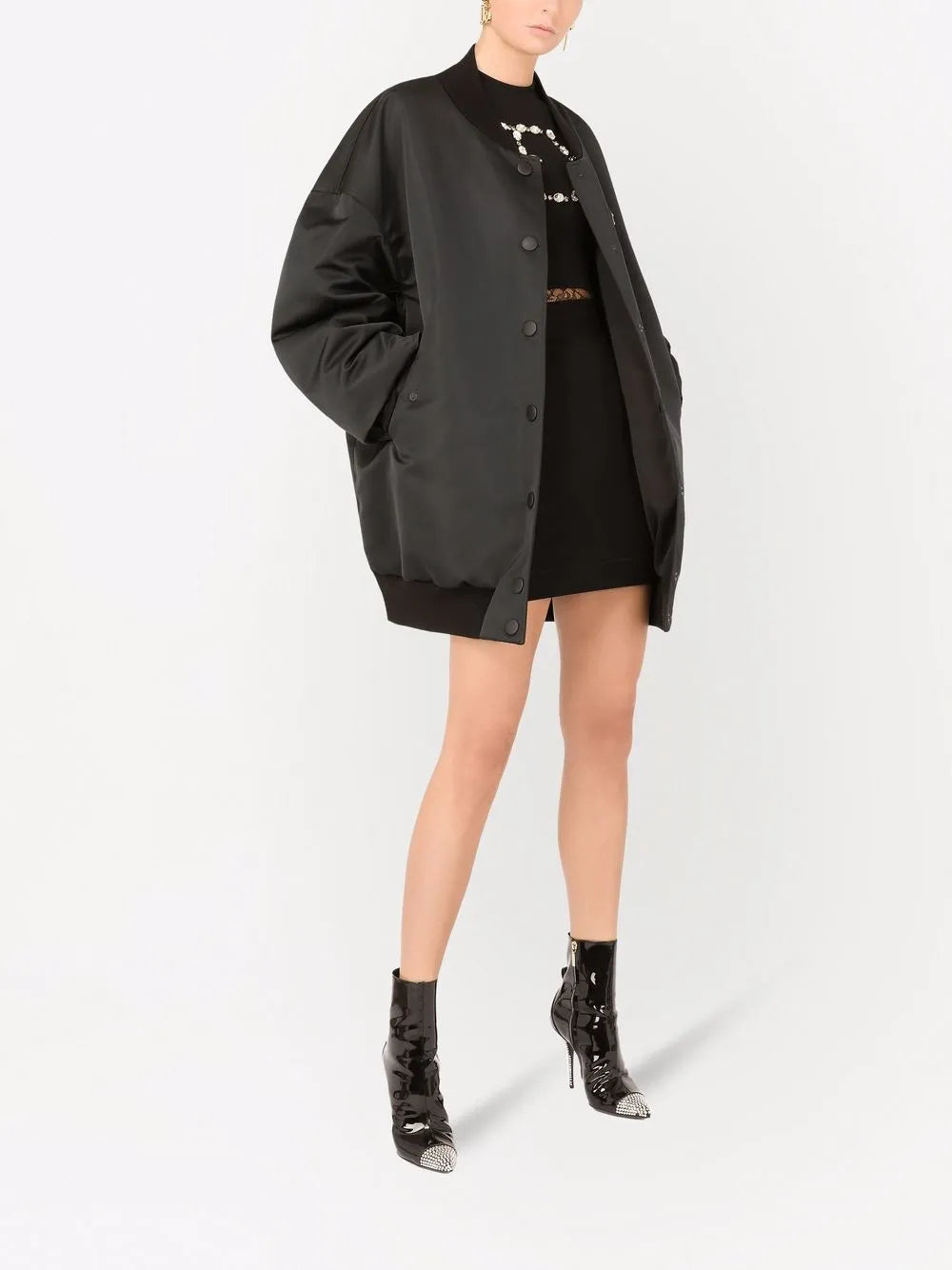 Logo-Tag Duchesse Bomber Jacket