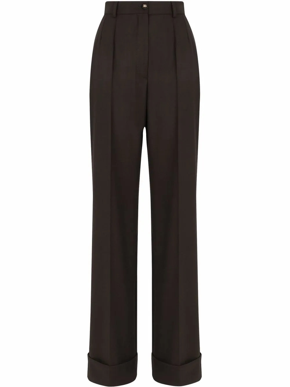 Wool Palazzo Trousers