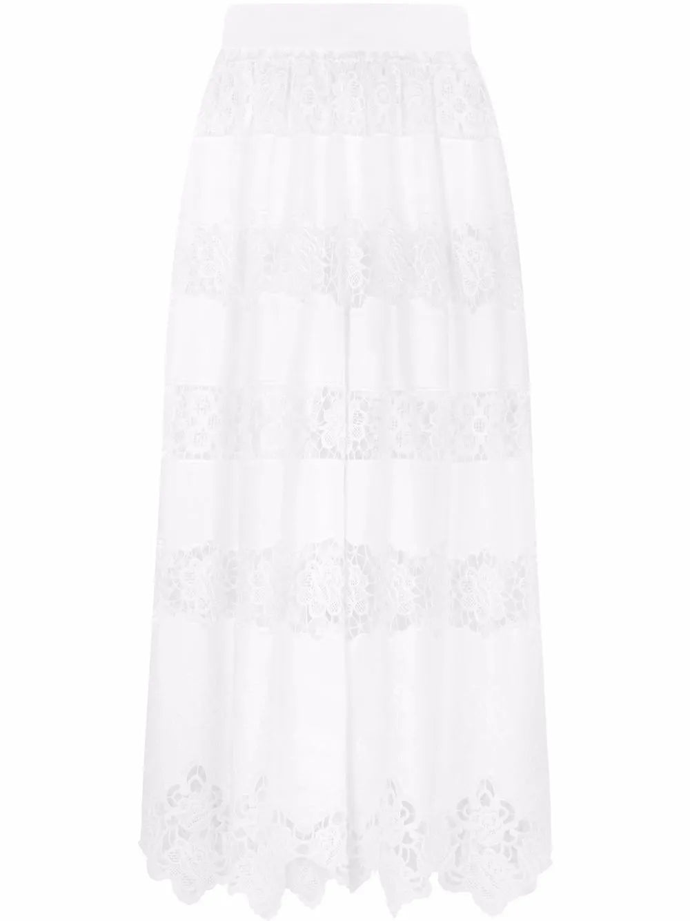 Embroidered Culotte Trousers