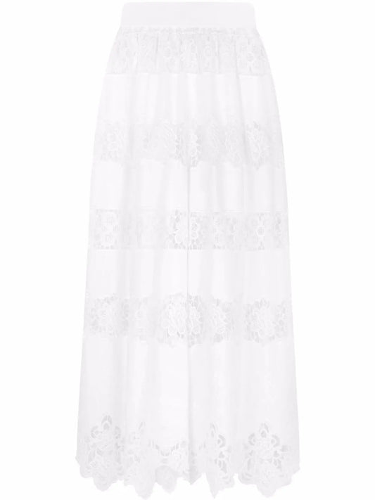 Embroidered Culotte Trousers