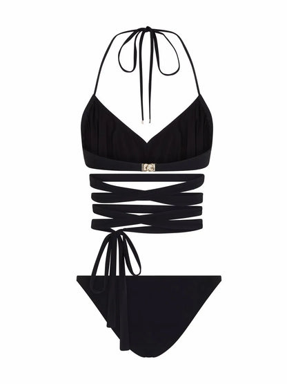 Wraparound Halterneck Bikini