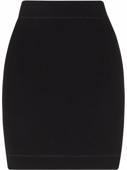 High-Waisted Mini Skirt