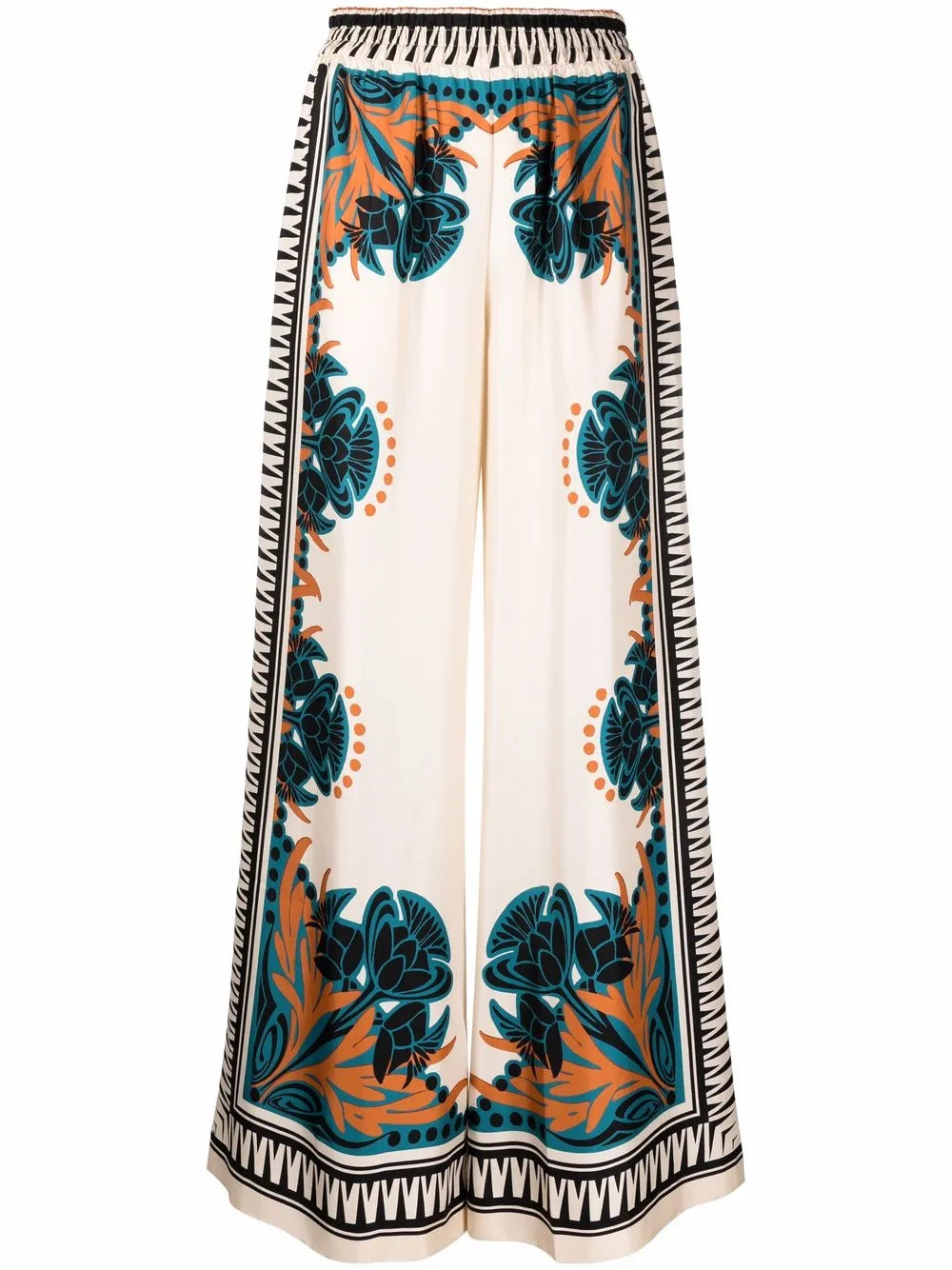 Placée Placed-Print Palazzo Trousers