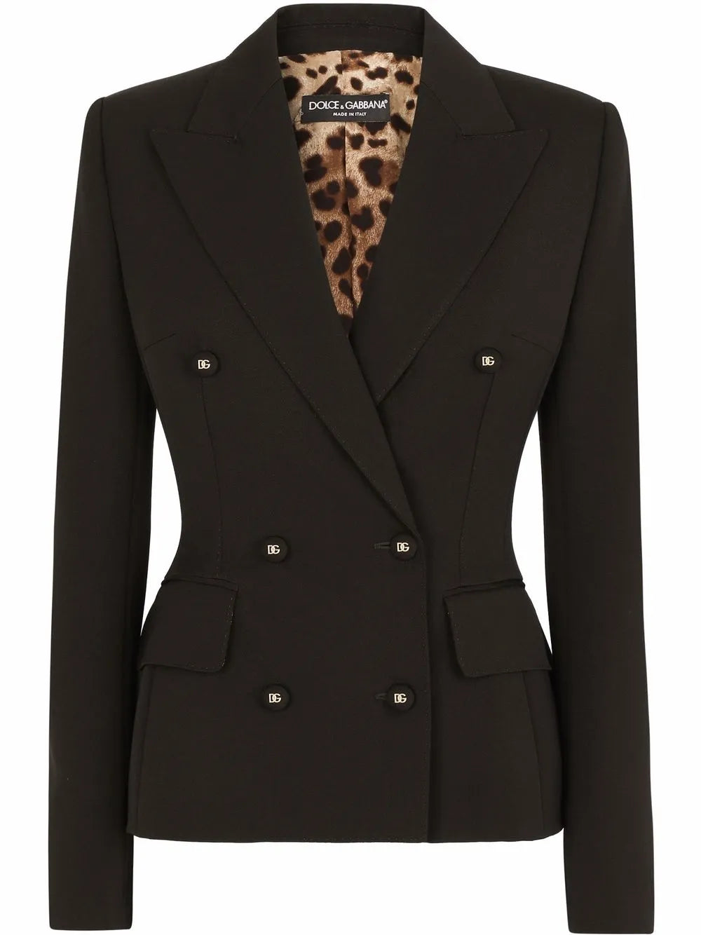 Dolce Double-Breasted Wool Blazer