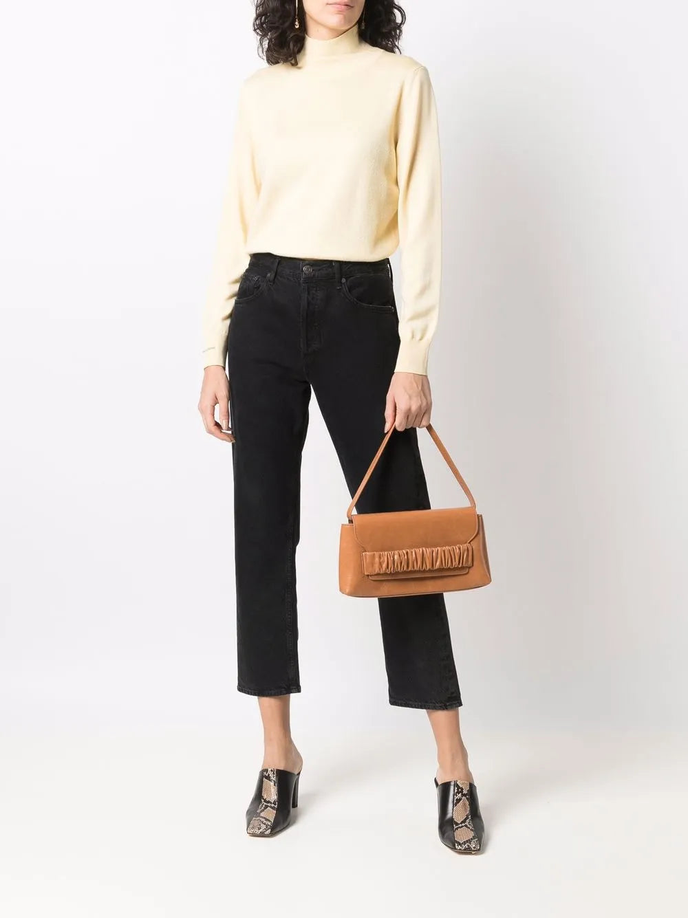 High-Neck Wool Jumper