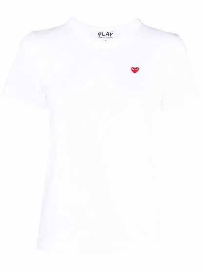 Logo-Patch Cotton T-Shirt