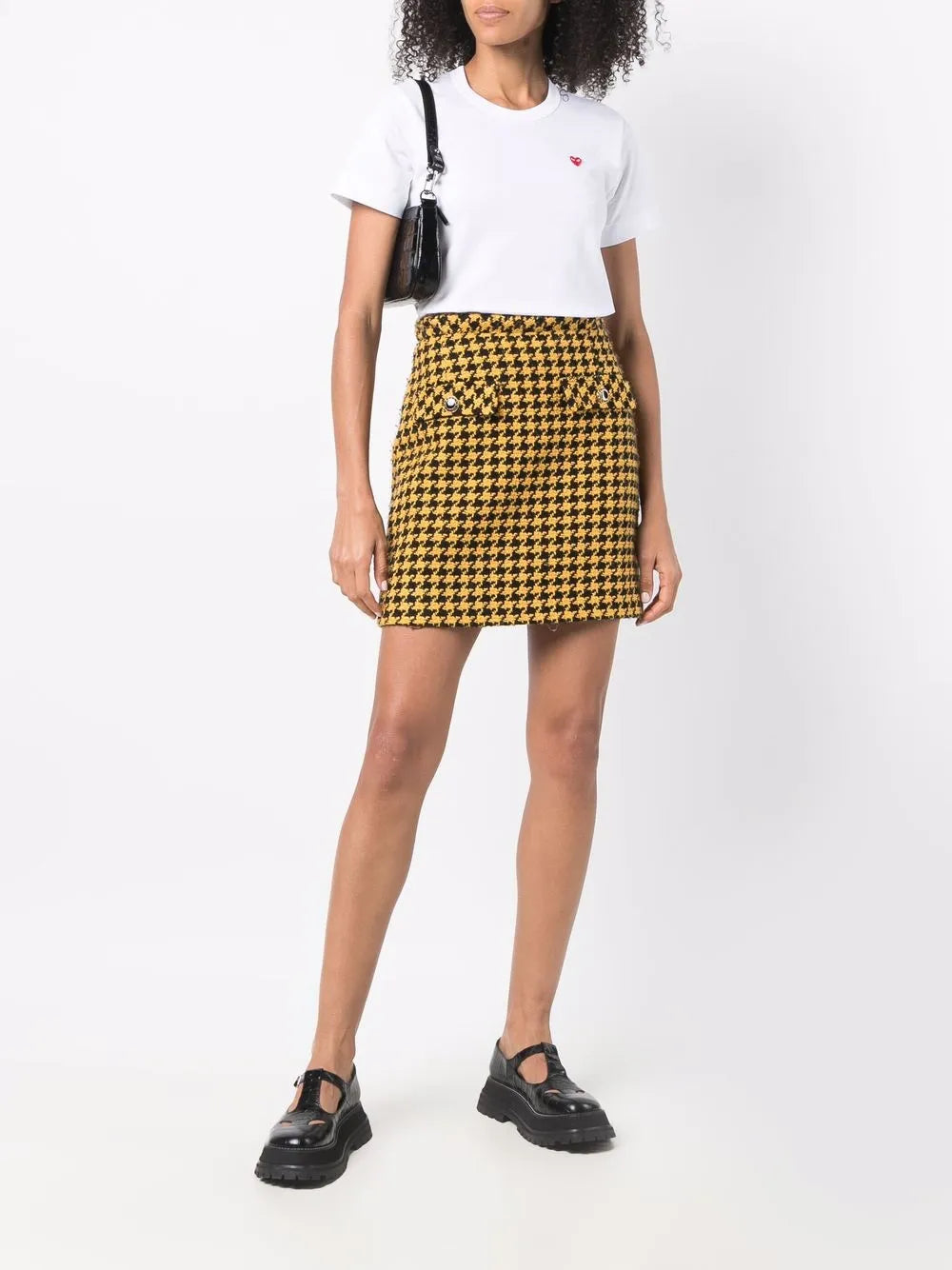 Logo-Patch Cotton T-Shirt