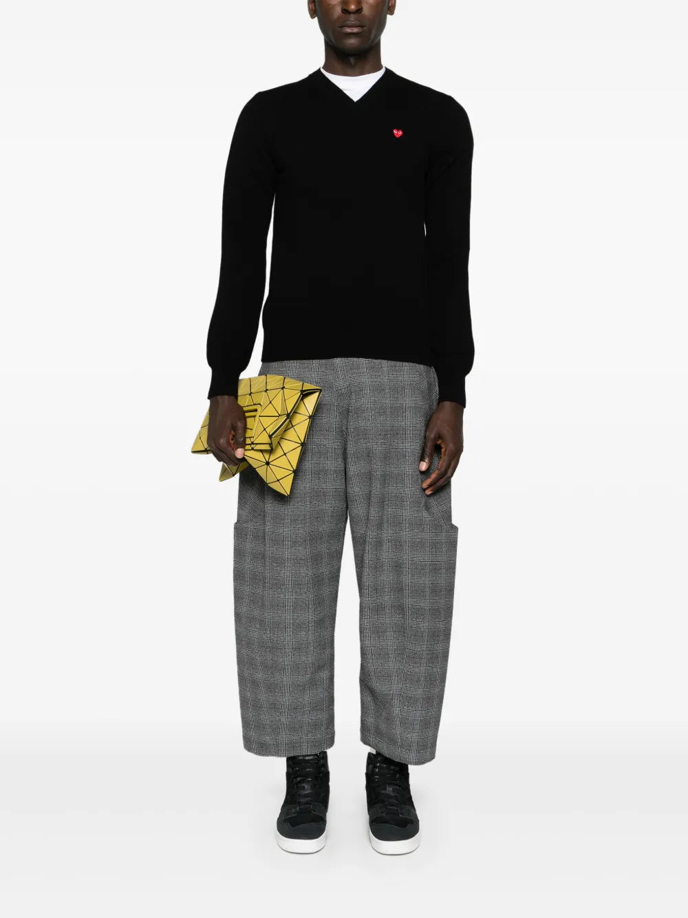 Logo-Patch Wool Jumper