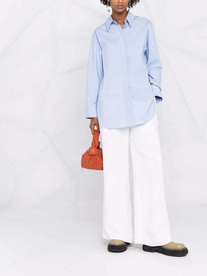 Oversized Poplin Cotton Shirt