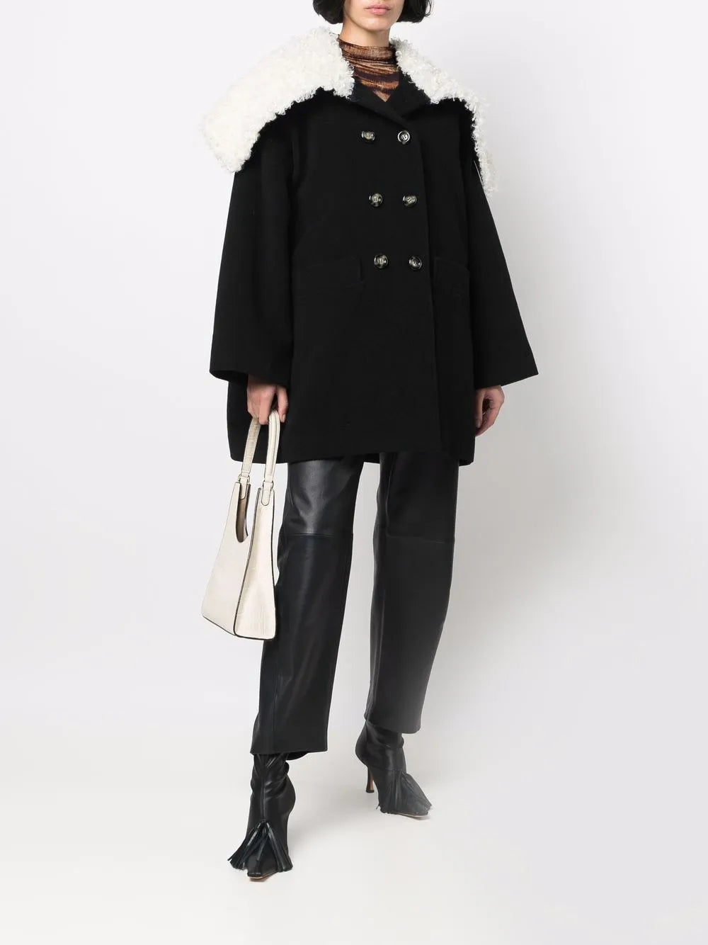 Double-Breasted Wool Coat