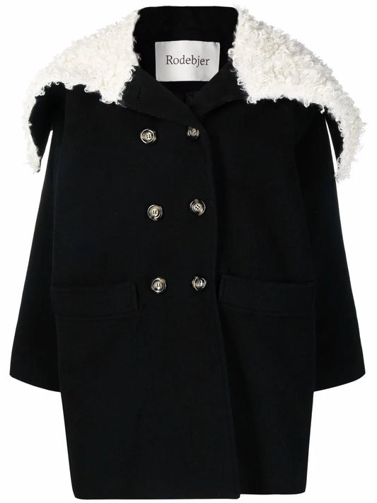Double-Breasted Wool Coat
