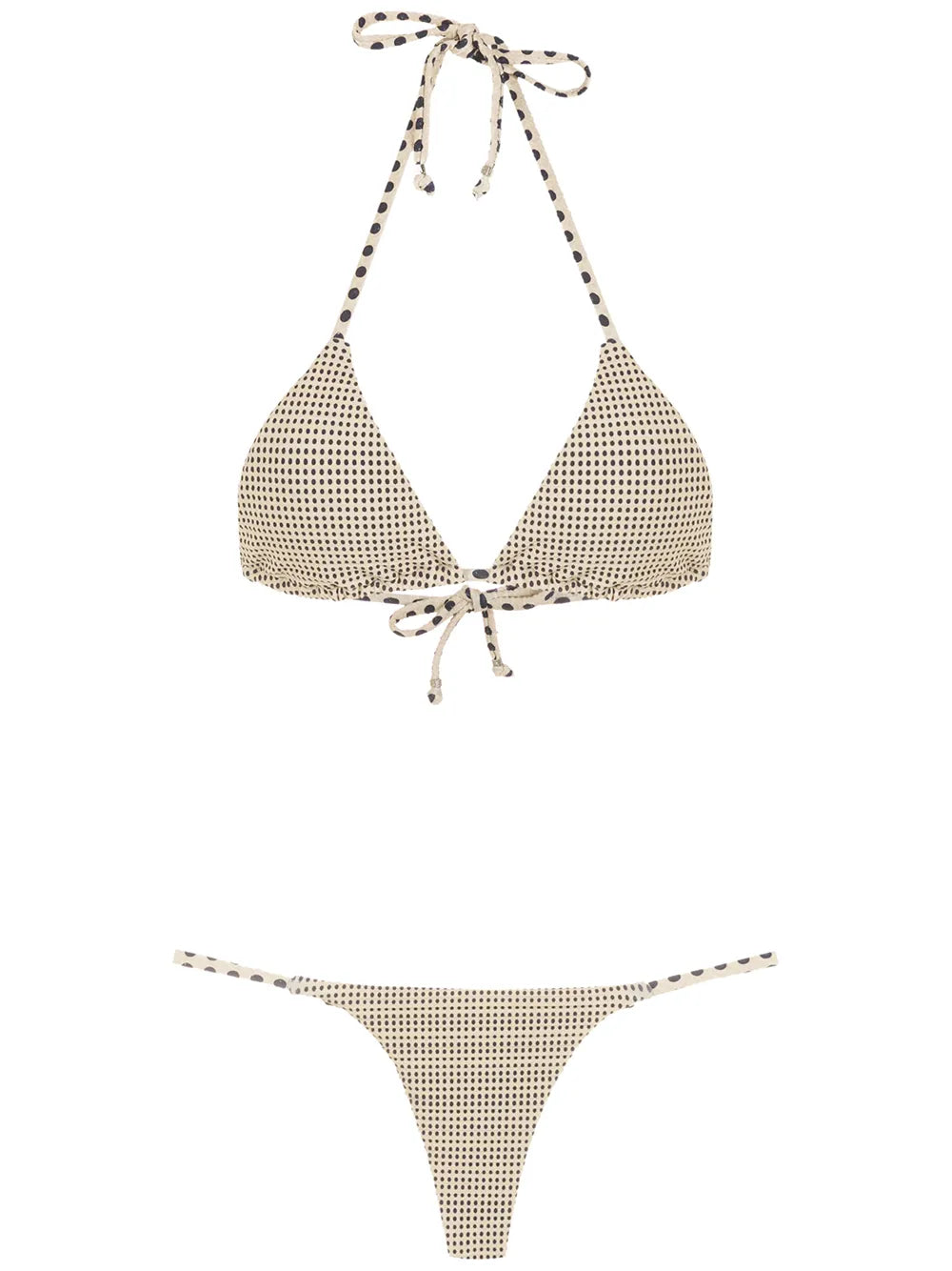 Polka-Dot Print Bikini