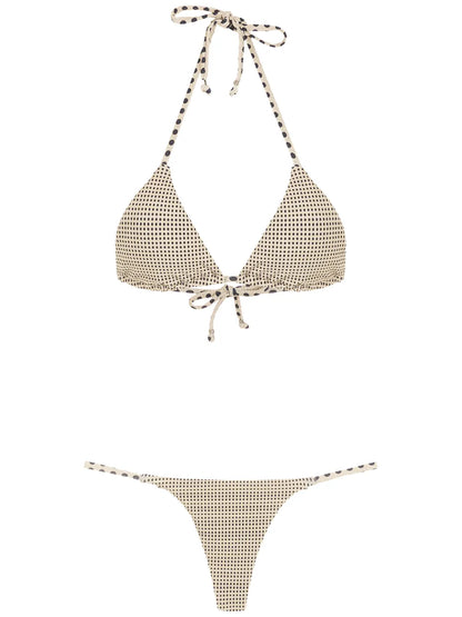 Polka-Dot Print Bikini