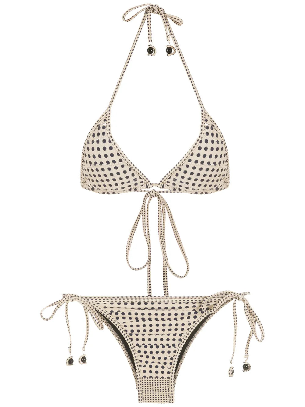 Polka-Dot Print Bikini