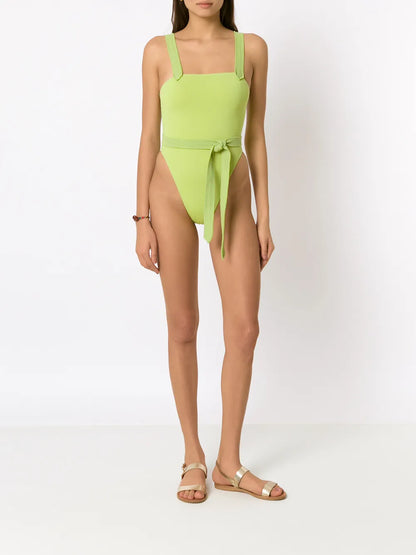 Cascari Tie-Waist Swimsuit