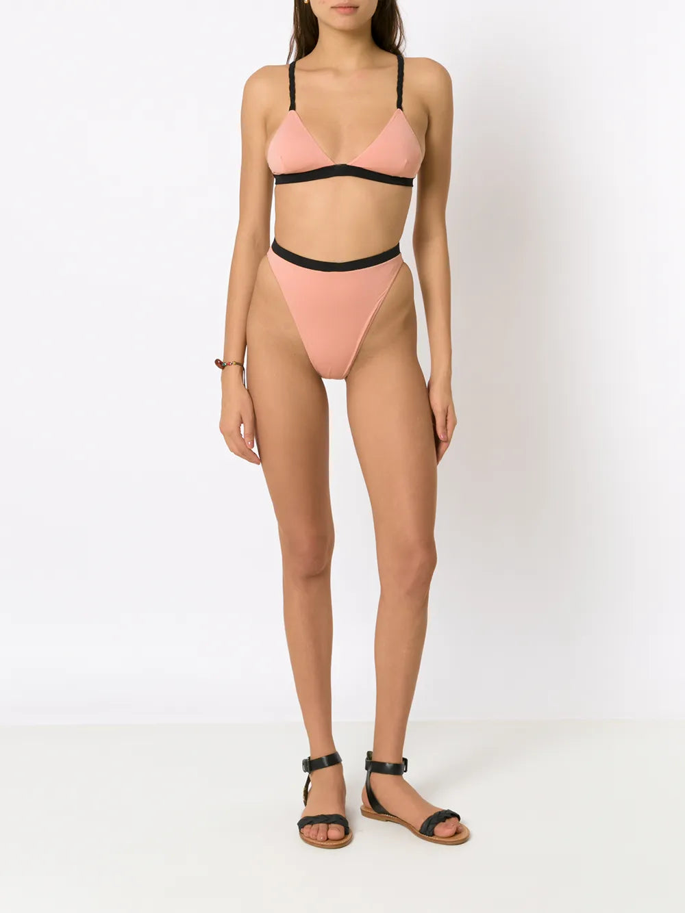 Arko Contrast-Trim Bikini Bottoms