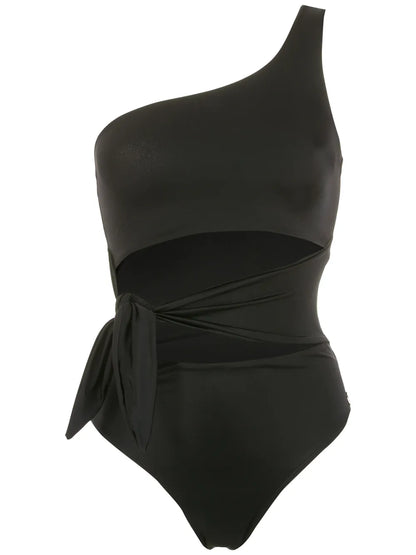 Kelly Knot-Detail One-Piece Swimsuit