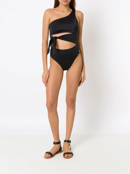 Kelly Knot-Detail One-Piece Swimsuit