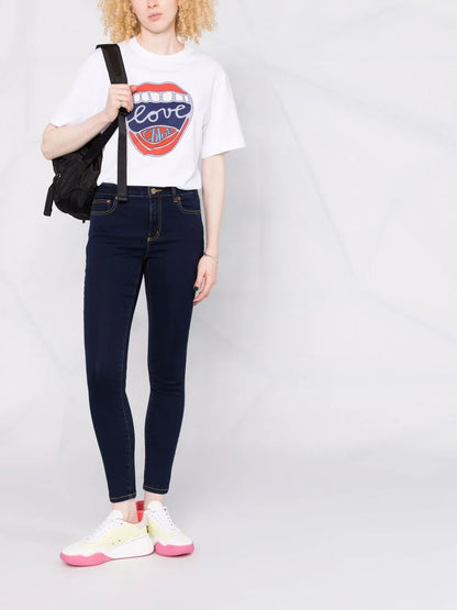 Mid-Rise Skinny Jeans