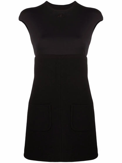 Cap-Sleeve Mini Dress