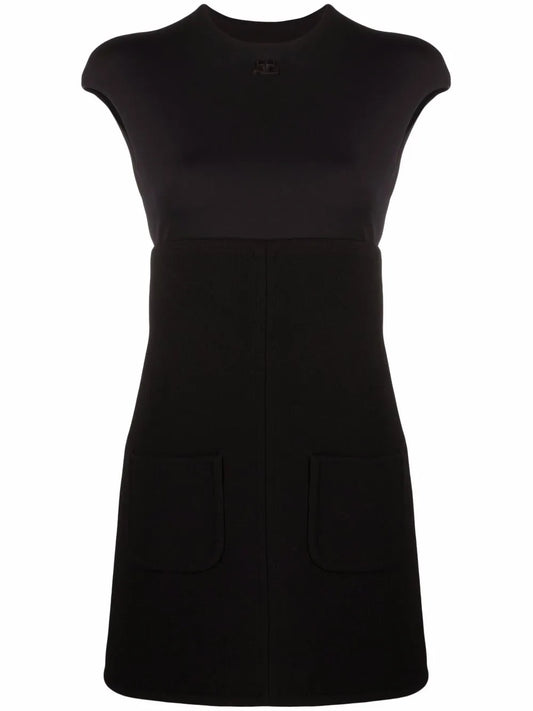 Cap-Sleeve Mini Dress