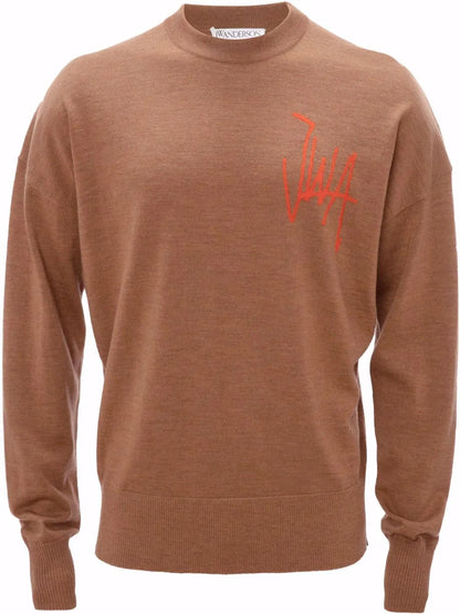 Logo-Embroidered Jumper