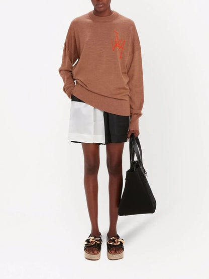 Logo-Embroidered Jumper