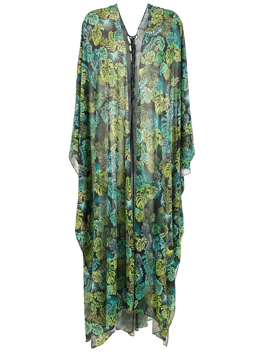 Tropical Print Kaftan