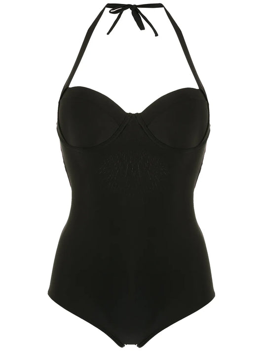 Neck Tie Swimsuit