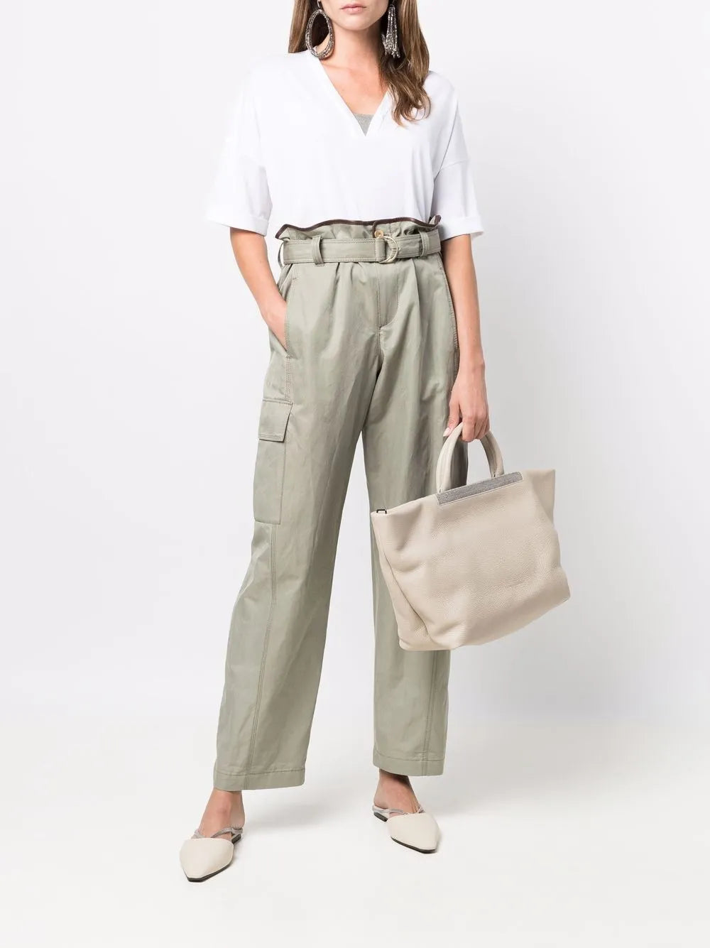 Paperbag-Waist Trousers