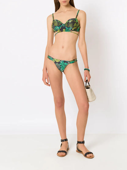 Tropical Print Bikini