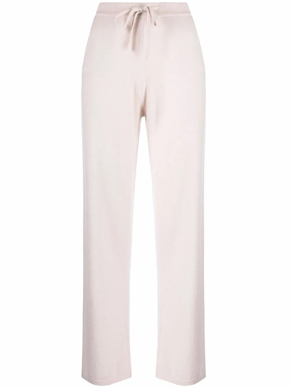 Drawstring-Waist Cashmere Wide-Leg Trousers