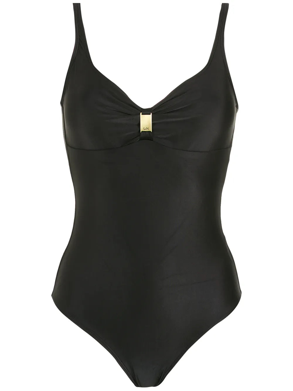 Roberta Logo-Plaque Swimsuit