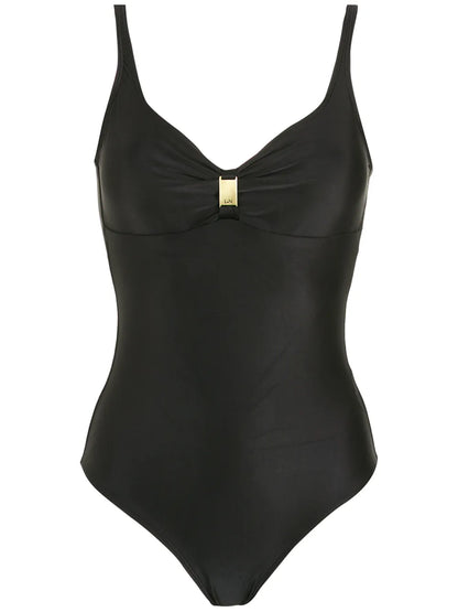 Roberta Logo-Plaque Swimsuit