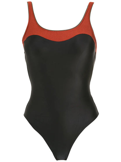 Oceanic Two-Tone Swimsuit