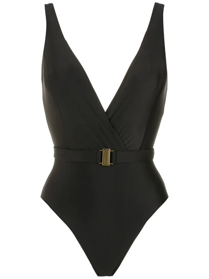 Evita Belted Swimsuit