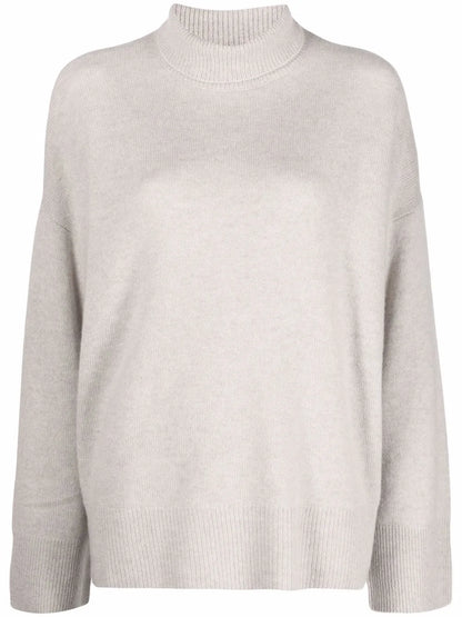 Fine-Knit Roll-Neck Jumper