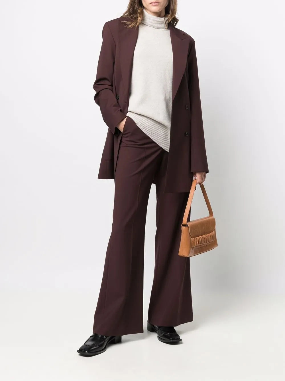 Fine-Knit Roll-Neck Jumper